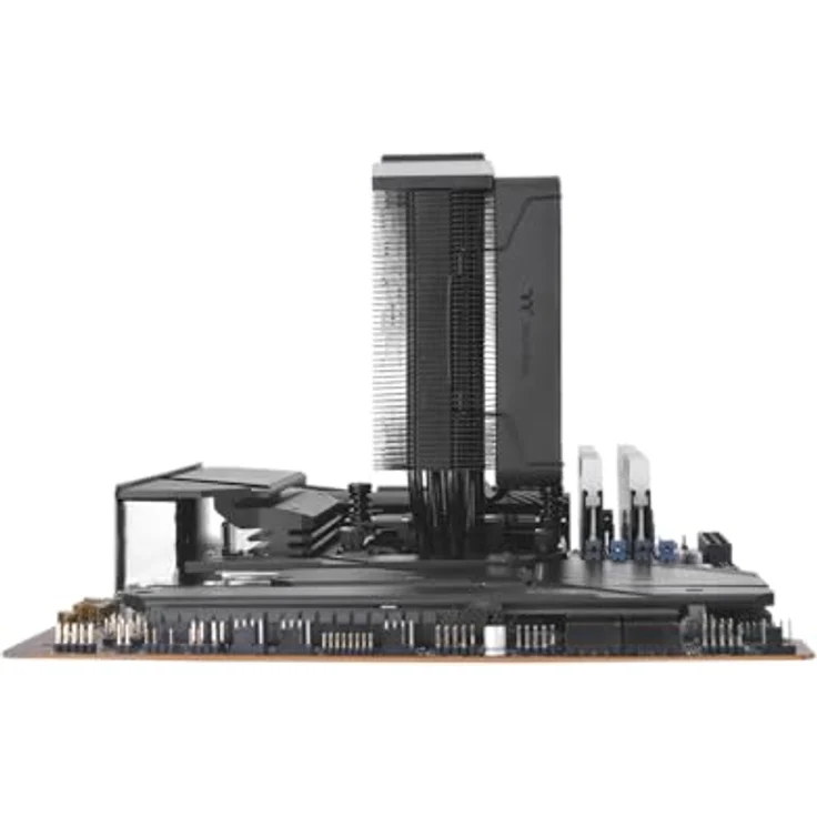 Thermaltake ASTRIA 200 ARGB Lighting, CPU Kühler mit 210W TDP, schwarz – Bild 7