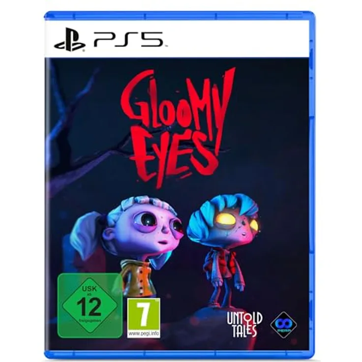 Perpetual Europe Limited Gloomy Eyes - PS5, Solo-Koop-Abenteuer mit handgefertigten Diorama-Leveln und einzigartigen Charakterfähigkeiten