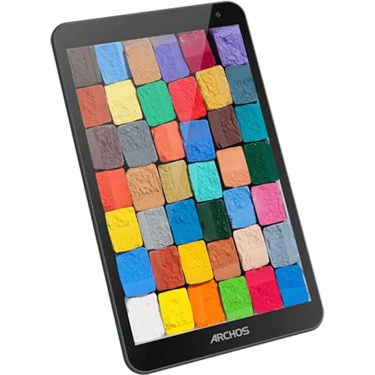 ARCHOS T80 HD Wifi Tablet, 8 Zoll HD Display, 3 GB RAM, 64 GB Speicher, Android 14, schwarz