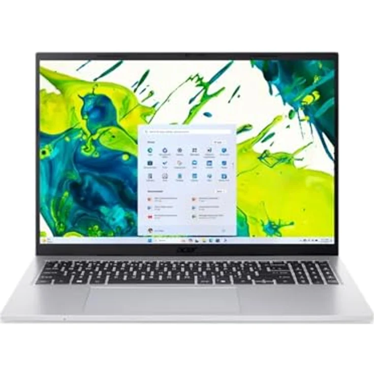 Acer Aspire Go 16 (AG16-71P-73DQ), 16,0" WUXGA IPS, 120Hz, Intel i7-150U, 16GB RAM, 512GB SSD, silber, Windows 11 – Bild 2