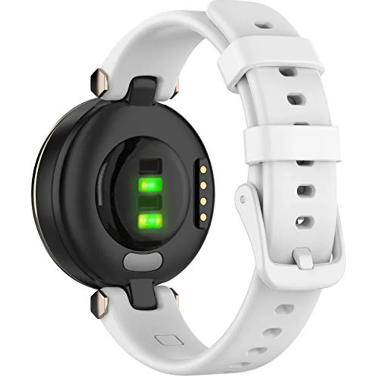 Shieranlee Armband für Garmin Lily, Silikon-Ersatzarmband in Schwarz, flexibel und wasserdicht, verstellbar von 16 bis 24 cm – Bild 3