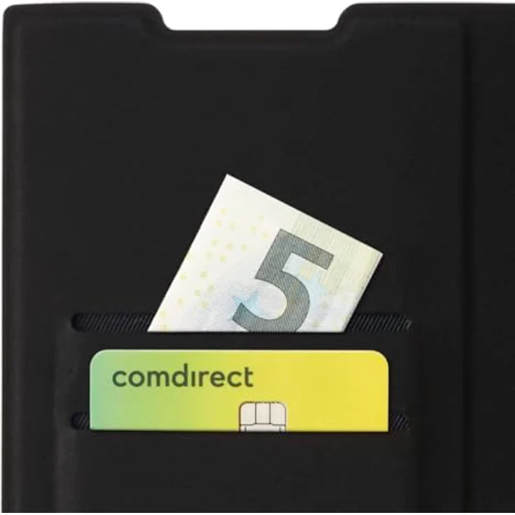 Hama Handyhülle für Samsung Galaxy S24 Ultra (Handytasche, Etui mit Kartenfach, Standfunktion, extra Schutz von Display und Kamera, Magnet, Klapphülle, weich) schwarz – Bild 8