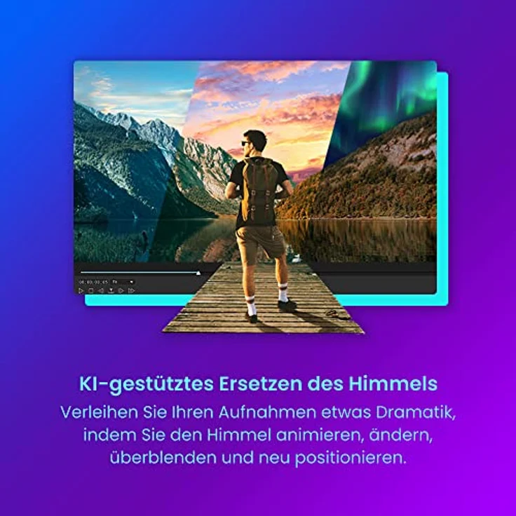 CyberLink PowerDirector 365 - 12 Monate / Professionelles Videobearbeitungsprogramm für PC mit Greenscreen und tausenden Effekten / Fotoshow / Filmproduktion / Screen Recorder / Windows [Box] – Bild 5