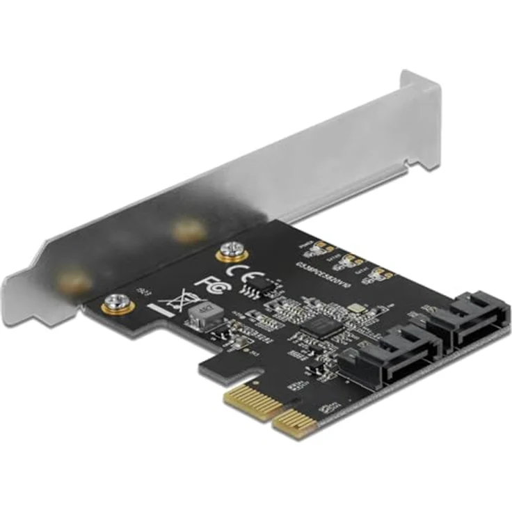 Delock 90431 PCI-Express Karte SATA, Erweiterungskarte mit 2 internen SATA Ports – Bild 2