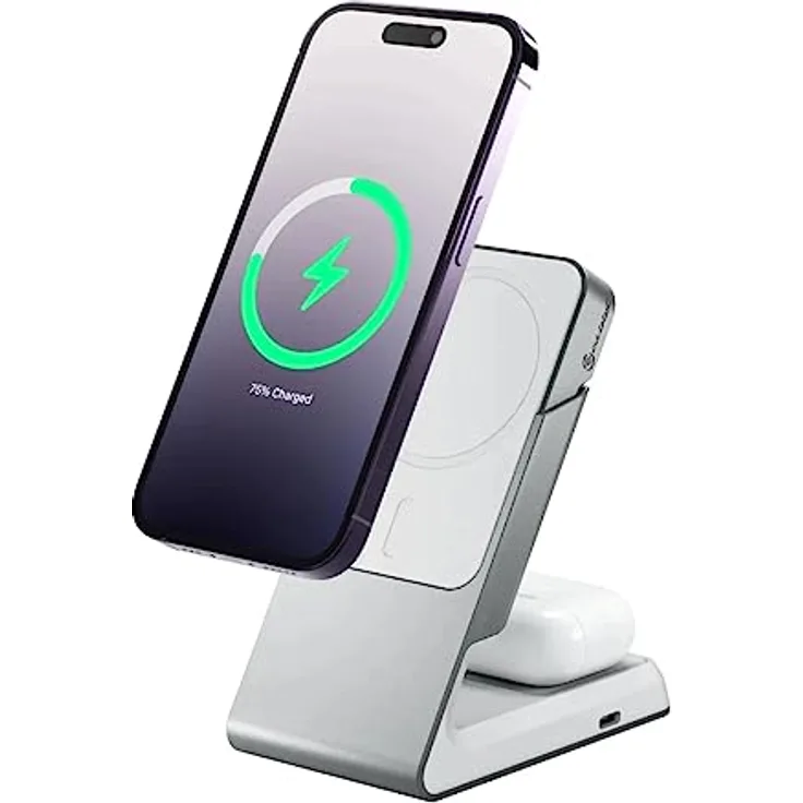 Alogic MAGSAFE CHARGER WITH DESKTOP, Wireless Charger, Weiss