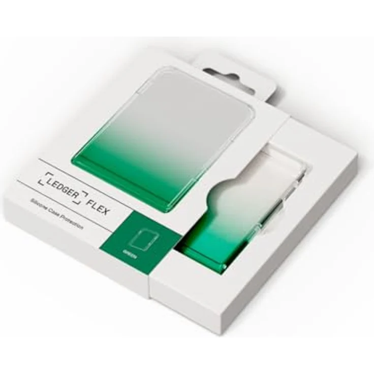 Ledger Flex Protective Case - Schutz für Krypto-Wallets mit Touchscreen - Grün – Bild 5