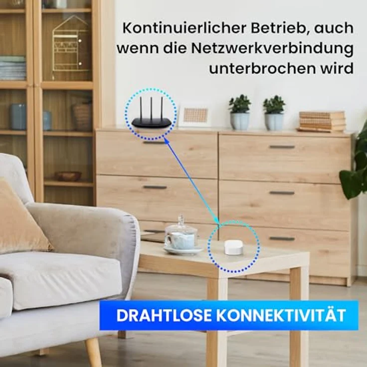 Extralink EX.34866, Smart Home Hub, Weiss, Unterstützung für mehrere WLAN-Standards, maximale Datenrate bis zu 300 Mbit/s – Bild 6