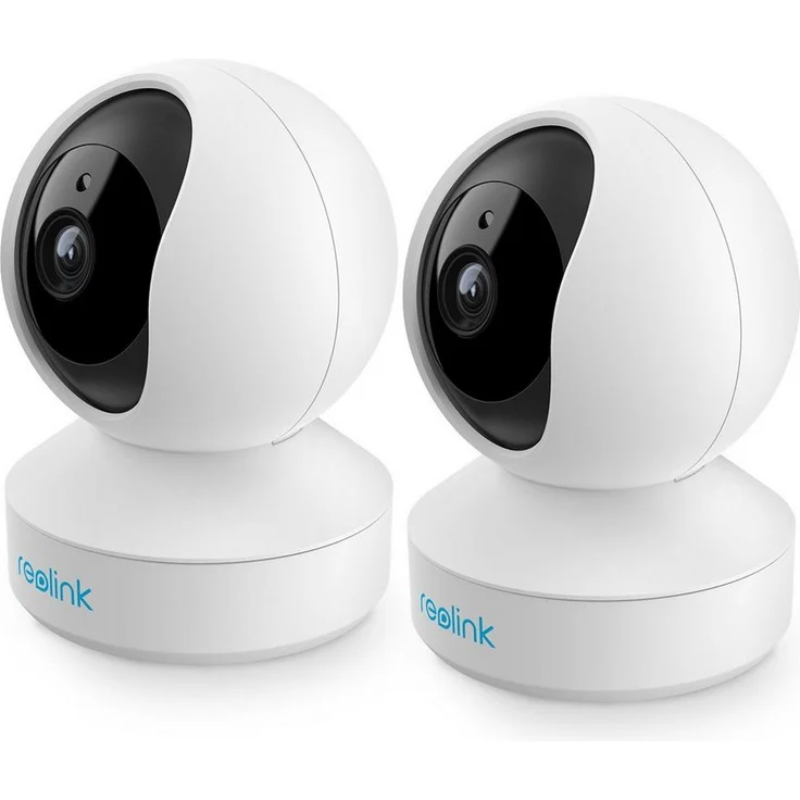 Reolink E1 Pro-2 Pack 4MP 355° Schwenk & 50° Neigung PT Indoor Dualband Überwachungskamera (Innenbereich, Automatische Verfolgung, 2-Wege-Audio, Baby Monitor, Bewegungen Personen und Haustiere erkennen, 256GB Speicher)