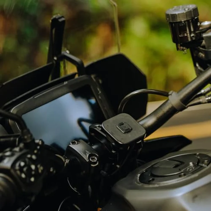 Peak Design Motorcycle Charging Bar Mount v2, Motorrad-Halterung für Smartphones mit Qi2 kabellosem Laden, Schwarz – Bild 8