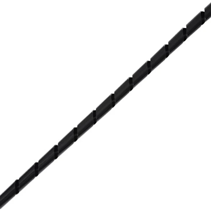 helos Spiral-Kabelschlauch 4 - 50 mm, 10 m schwarz (zuschneidbar), zum Bündeln von Kabeln (129259) – Bild 2