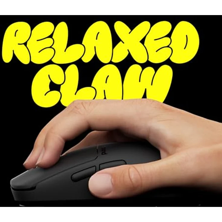 Pulsar X2N CRAZYLIGHT Mini Wireless Gaming Maus, 32.000 DPI, 8K Polling Rate, Jet Black – Bild 5