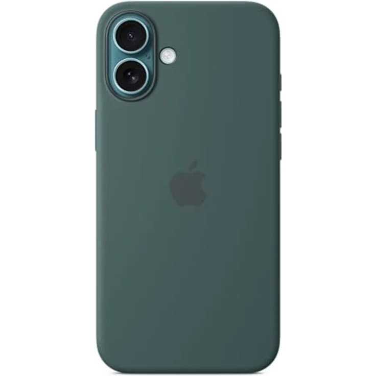 Apple iPhone 16 Plus Silikon Case mit MagSafe – Seegrün – Bild 2