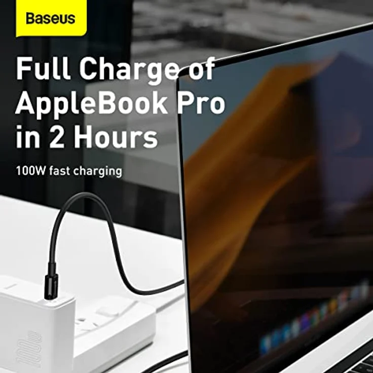 Baseus Superior Series Connection Cable USB-C to USB-C PD 100W 1m – Bild 6