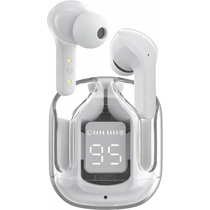 Acefast T6 In-Ear Wireless Kopfhörer Earbuds Headphones TWS Bluetooth 5.0 Modern Grau - IPX4 wasserdicht, 20 Stunden Musikgenuss, Bluetooth 5.0