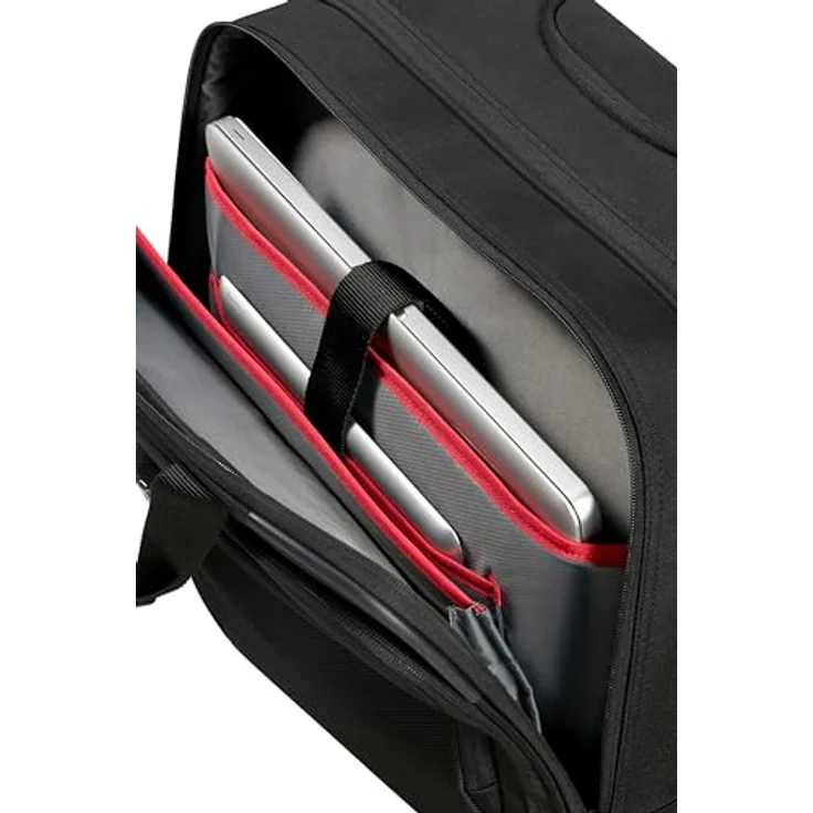 Samsonite GUARDIT 3.0 ROLLING TOTE 17.3", Notebooktasche aus recyceltem PET, wasserabweisend, Schwarz – Bild 6