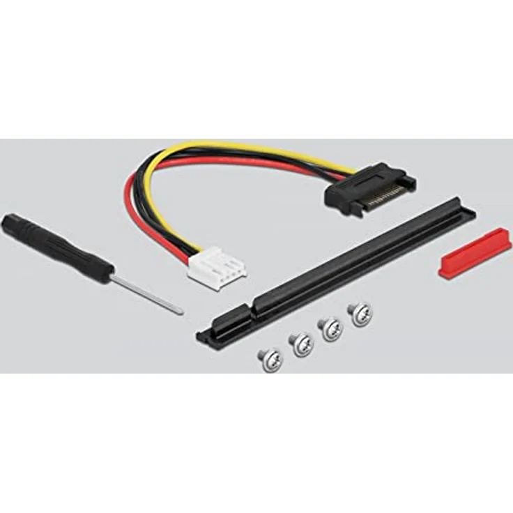 Delock M.2 Key M zu PCIe x16 NVMe Adapter gewinkelt mit 20 cm Kabel – Bild 3