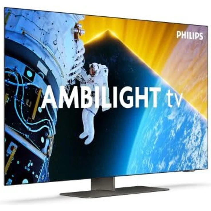Philips 55OLED849 OLED-Fernseher, 139 cm (55 Zoll) mit Ambilight und Google Assistant - Schwarz – Bild 2