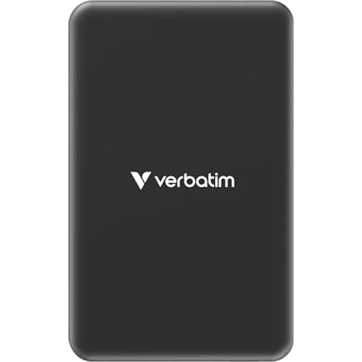 Verbatim Charge 'n' Go Powerbank, 5.000mAh mit Schnellladen PD und kabellosem Laden, USB-C Anschluss, kompakt für unterwegs – Bild 4