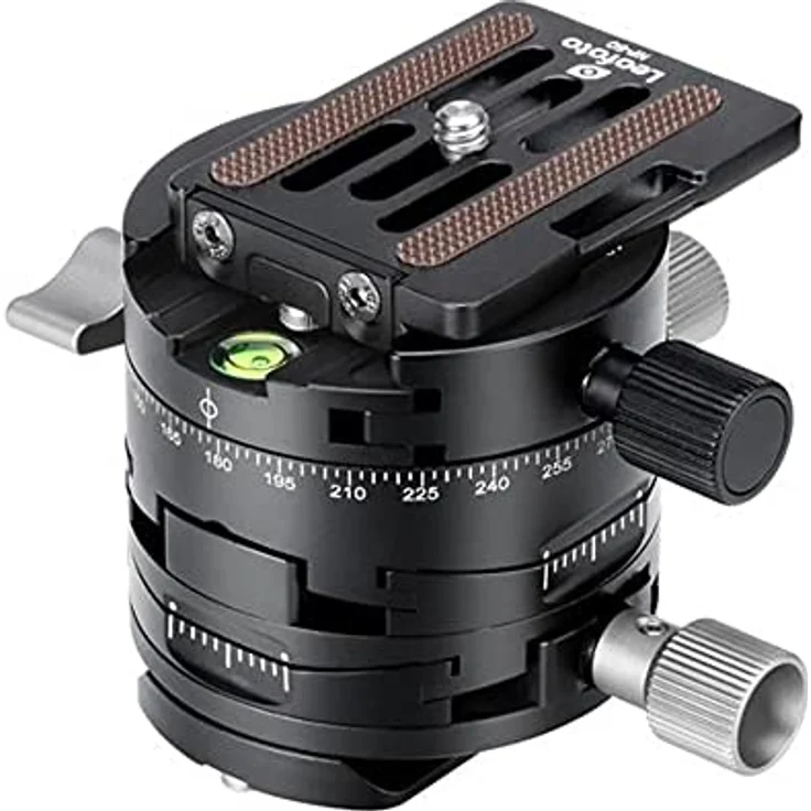 Leofoto G2 Getriebe-Panoramaplatte mit NP-60 Stativplatte – Bild 2