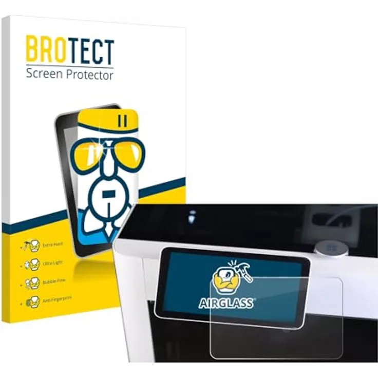 BROTECT Schutzglas für Bambu Lab X1-Carbon 3D Printer Schutzfolie Panzer Folie Glas [Extrem Kratzfest 9H, Anti-Fingerprint, Ultra-Transparent]