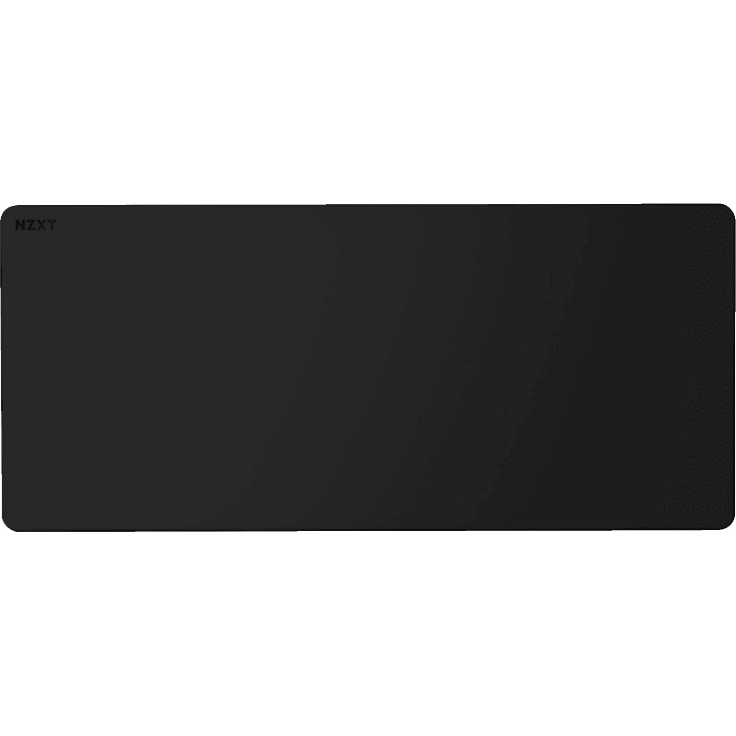 NZXT Zone XXL Mauspad, Gaming-Mauspad mit Mikrogewebestoff, schwarz, 400 mm x 900 mm, rutschfeste Gummibasis, spritzwasserfest