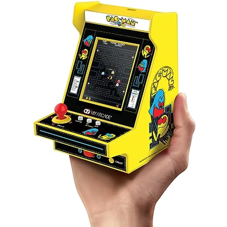 dreamGEAR PAC-MAN Nano Player Pro, tragbare Spielkonsole mit 2.4 Zoll hochauflösendem Display und integriertem Lautsprecher – Bild 1
