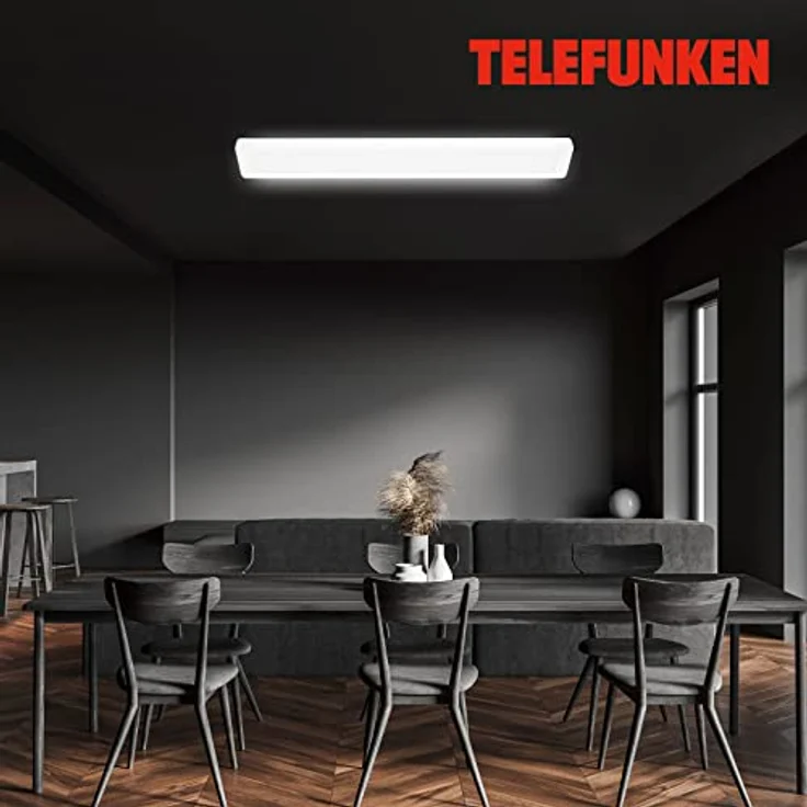 TELEFUNKEN - Led Unterbauleuchte 91,5 Cm, Küche, Led Leiste Küchenschrank, Werkstattlampe, Neutralweißes Licht, 37 W, 4400 Lm, Weiß – Bild 4