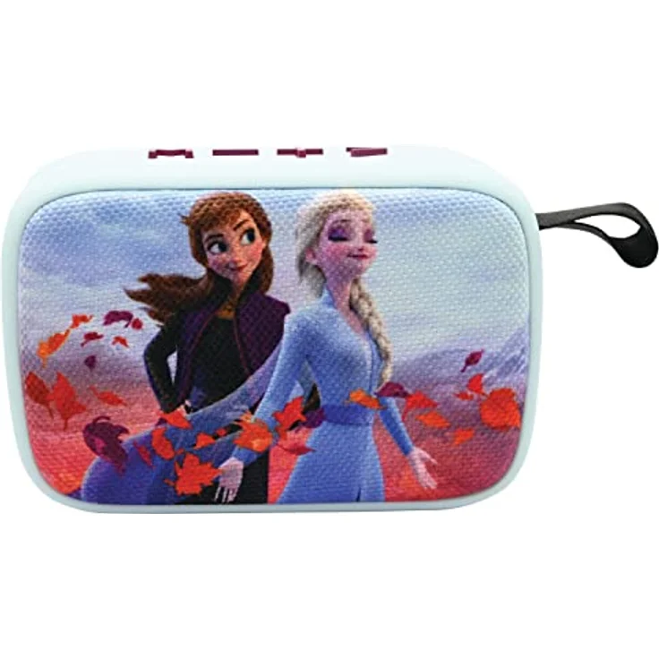 Lexibook BT018FZ Disney Die Eiskönigin Bluetooth-Lautsprecher, blau – Bild 2