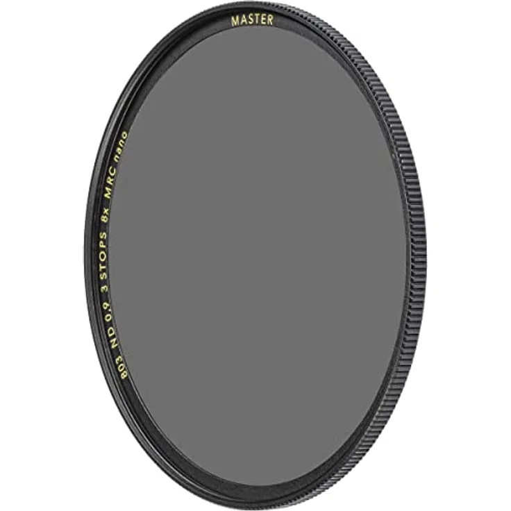 B+W Graufilter ND 0.9 MRC Nano Master 67mm (16x vergütet, Slim, Premium) 1101562 schwarz