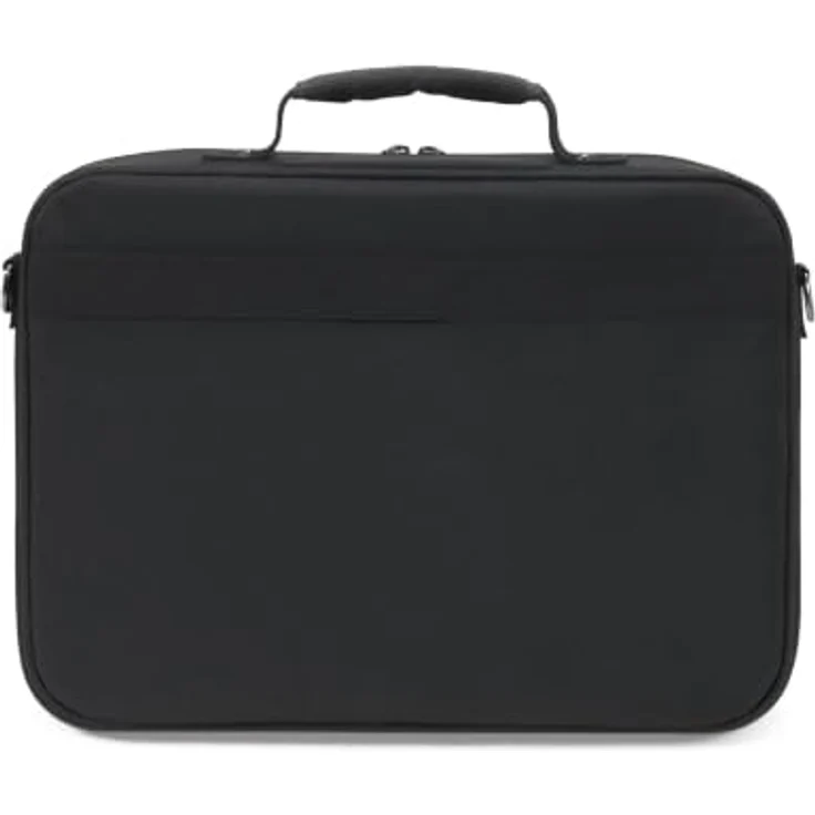 Dicota Sacoche Multi TWO, Notebooktasche für Laptops bis 16 Zoll, Schwarz, leichtes rPET Polyester, mit Trolley-Band und mehreren Fächern – Bild 5