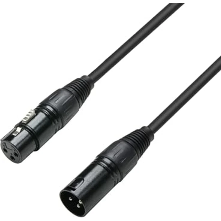 Adam Hall 3 Star Serie DMX-Kabel (XLR männlich auf XLR weiblich, 15 m) – Bild 2