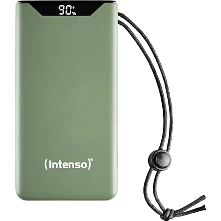 Intenso Powerbank F20000, externer Akku mit PD (20W) & QC (18W), USB-C und USB-A Anschluss, 20000mAh, Grün – Bild 3