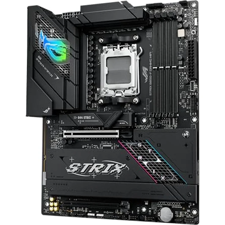 ASUS ROG Strix B850-F Gaming WiFi Mainboard Sockel AMD AM5 (AMD B850, ATX, DDR5 Speicher, PCIe 5.0, WiFi 7, 2X PCIe 4.0 M.2, Aura Sync) – Bild 3
