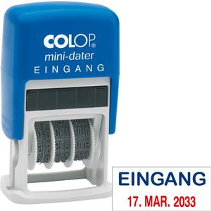 Colop Mini-Dater S160L1 Datumstempel EINGANG – Bild 1