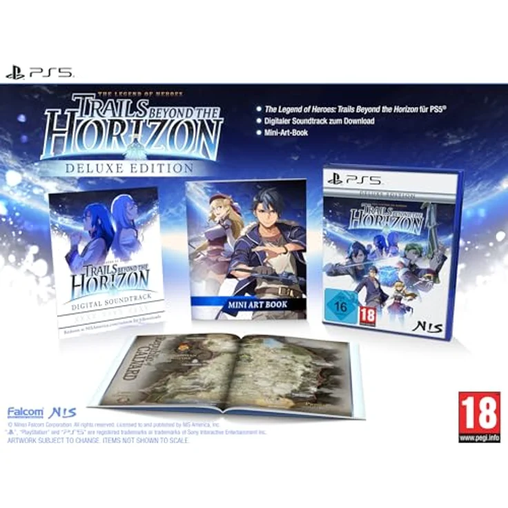 NIS America The Legend of Heroes: Trails beyond the Horizon - Deluxe Edition für PS5, Spiel mit erweiterten Gameplay-Mechaniken und benutzerdefinierten Teams – Bild 2