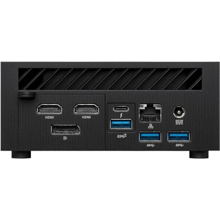 ASUS ExpertCenter PN64-S7018MDE1 Mini Desktop PC (Intel Core i7-13700H Prozessor, integrierte Intel Iris Xe Grafik, 16GB DDR5, 512GB M2. PCIe 4.0 SSD, WiFi 6E, Bluetooth 5.2, ohne Betriebssystem) – Bild 5