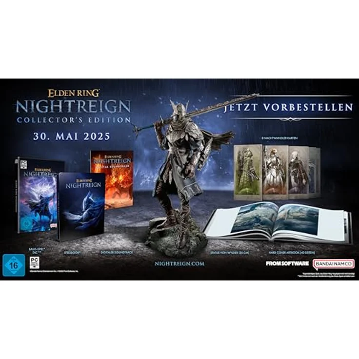 BANDAI NAMCO Entertainment Germany ELDEN RING NIGHTREIGN Collector's Edition [PC] - fesselndes Koop-Abenteuer mit einzigartigen Helden und dynamischer Umweltgefahr – Bild 2