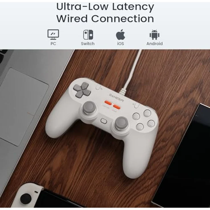 GameSir T3 Tegenaria Lite, Kabelgebundener Controller mit ultraniedriger Latenz, 1000 Hz Refresh Rate und programmierbaren Tasten – Bild 2