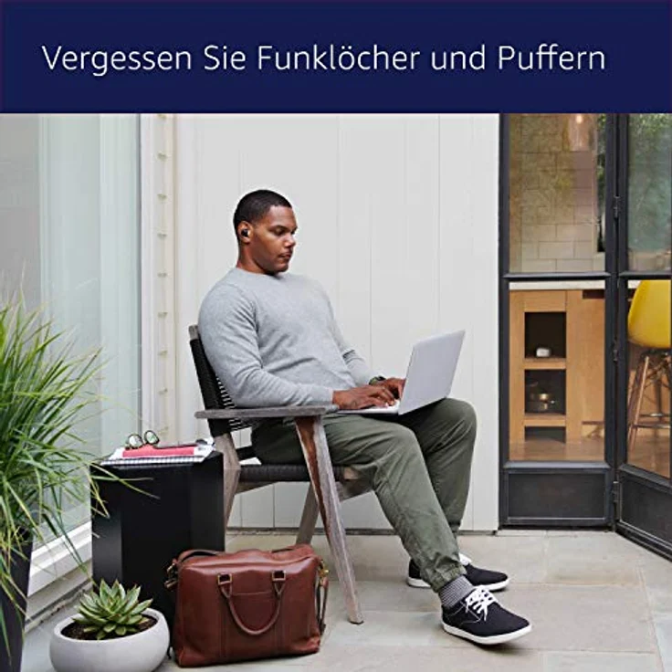 Amazon eero 6 Mesh-WLAN-Wi-Fi-6-Router-System | Integrierter Zigbee Smart-Home-Hub | Dreierpack | 1 Router und 2 Signalverstärker | Abdeckung bis zu 420 m² - Preisvergleich – Bild 3