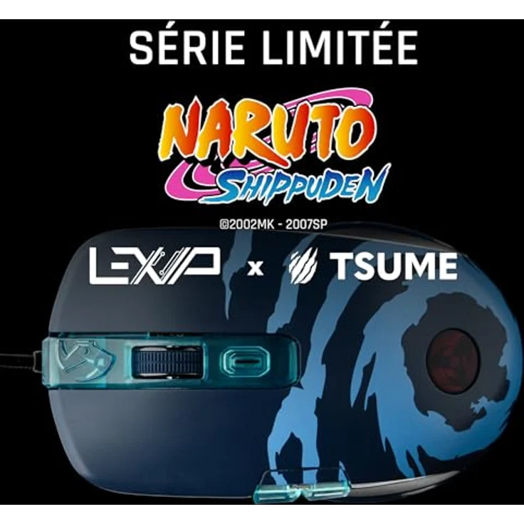 Lexip SOURIS KAKASHI DESIGN BY TSUME (Kabelgebunden), Maus - Naruto Shippuden Mouse 2 – Bild 2