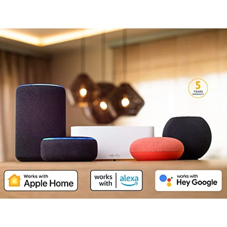 Somfy 1870595 - TaHoma Switch | intelligente Smart Home - Zentrale | Kompatibel mit io-, RTS- Technologien & Zigbee 3.0 | Sprachsteuerung mit Amazon Alexa, Appple HomeKit & Google Assistant – Bild 3