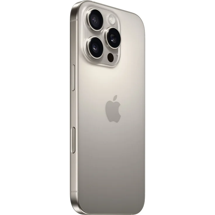 Apple iPhone 16 Pro 5G Smartphone (6,3 Zoll) OLED-Display, 128 GB interner Speicher, iOS 18, Titan Natur – Bild 2
