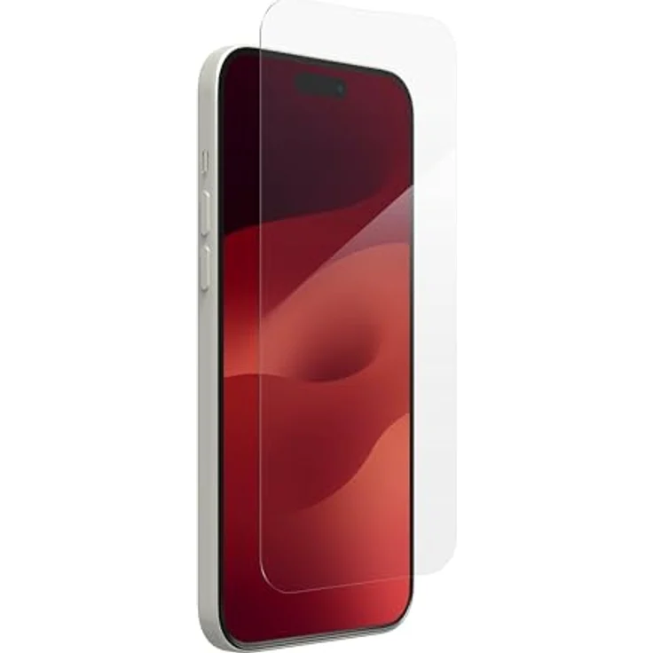 ZAGG InvisibleShield Glass Elite, Displayschutz aus gehärtetem Glas für iPhone 15 Plus [6.7-Inch], kratzfest, schmutzabweisend, stoßfest, einfache Installation, transparent – Bild 1