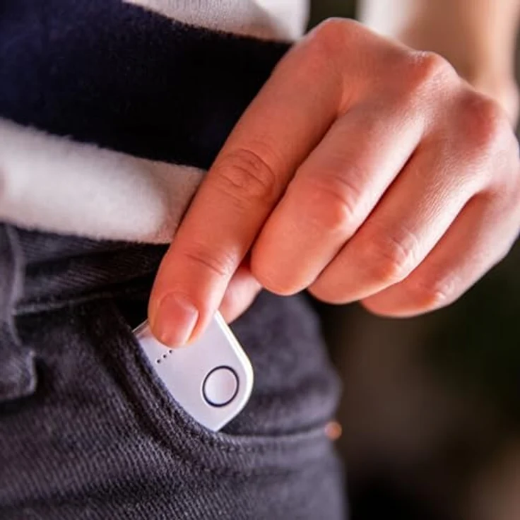 Shelly BLU Button1 | Bluetooth-gesteuerter Aktions- und Szenenaktivierungsknopf Weiß | Hausautomation | iOS Android App | Kein Hub nötig | Lange Batterielebensdauer | LED-Anzeige | Große Reichweite – Bild 5