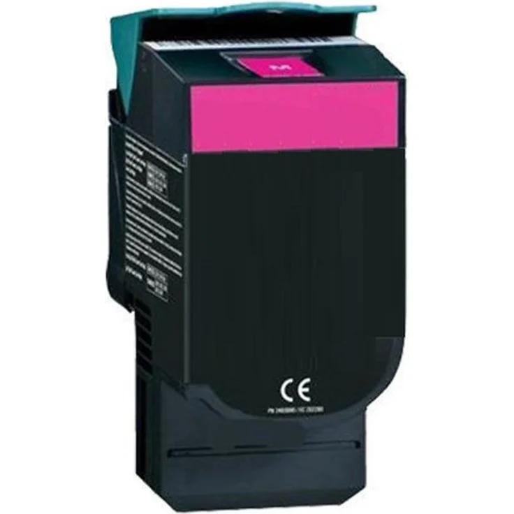 inkpro Tonerkartusche 78C0XK0, 78C0XC0, 78C0XM0, 78C0XY0 für Lexmark, Schwarz 8.500 Seiten, Cyan und Magenta, kompatibel für CS420, CS421, CX421, CX522, CX625