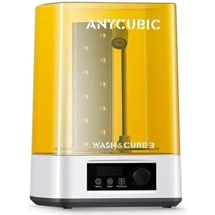 Anycubic Wasch- und Aushärtestation 3.0, 3 Liter Reinigungskorb, Flexicure Gooseneck Light Design, IPA Einsparung – Bild 7