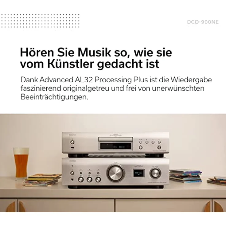 Denon DCD-900NE CD-Player mit Advanced AL32 Processing Plus, USB-Anschluss, und Hi-Res-Audio-Unterstützung – Bild 3
