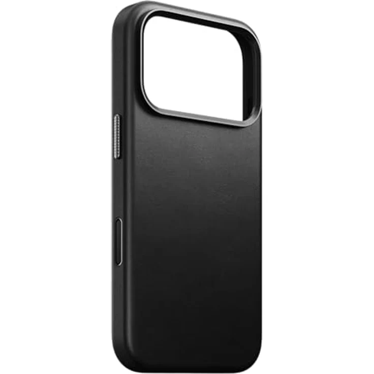 NOMAD Traditional Leather Case für iPhone 17 Pro, MagSafe-kompatible Schutzhülle aus hochwertigem Echtleder, schwarz – Bild 1