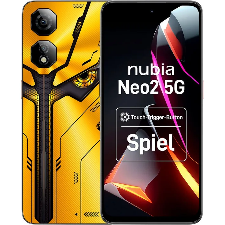 Nubia Neo 2 5G Smartphone (256 GB Speicherplatz, 50 MP Kamera)