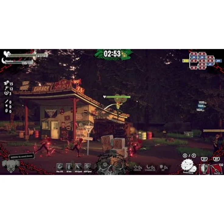 Nighthawk Games Hotel Barcelona - PS5, 2,5D-Sidescroller mit Online-Co-Op für bis zu 4 Spieler, Horror- und Psychopathen-Elemente – Bild 2